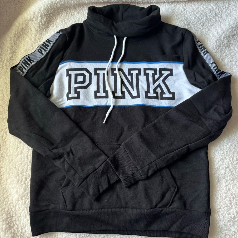 Victoria secret pink black sweater